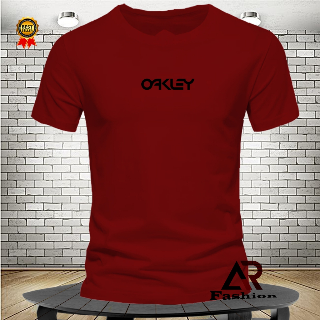 NEW ARIVAL T-SHIRT PRIA/WANITA OAKLEY 03 TEXS BLACK  /KAOS ORIGINAL QUALITY PREMIUM