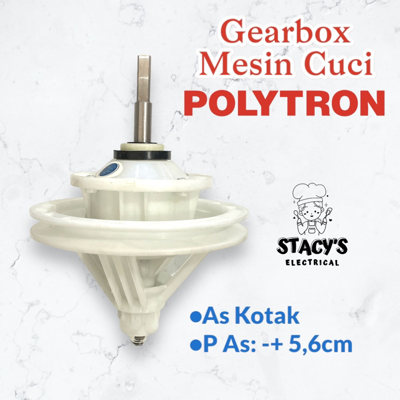 GEARBOX MESIN CUCI POLYTRON AS PANJANG KOTAK