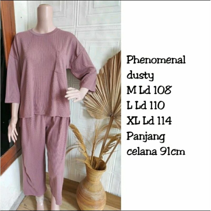 Setelan Phenomenal Termurah / Onset Phenomenal Terlaris / Set Wanita Phenomenal