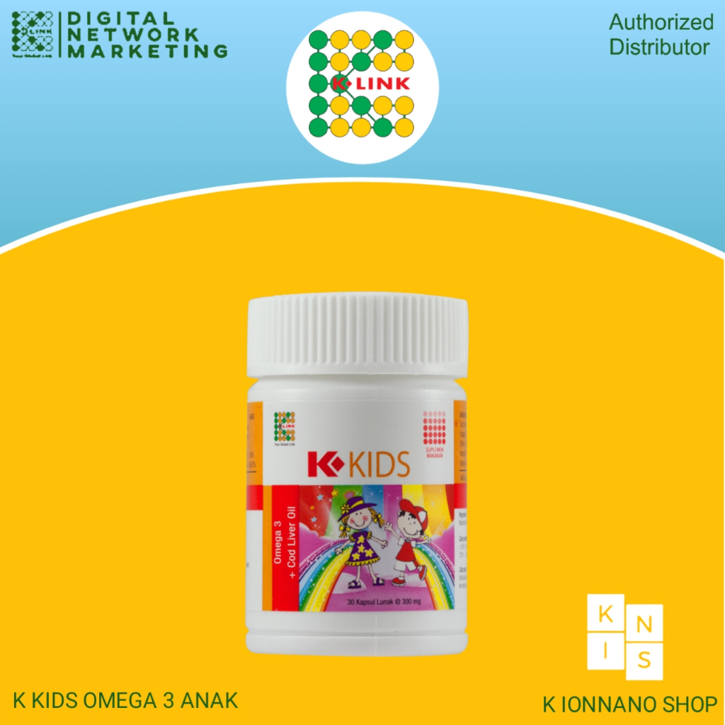 

Suplemen Anak Minyak Ikan Omega Kid Original