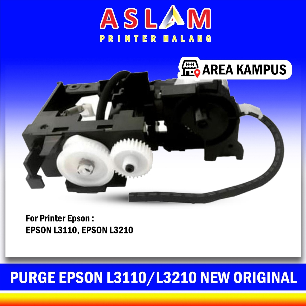 Purge Unit / Pompa Pembuangan Printer Epson L3110 L3210 New Original Ink Ssytem Assy Epson