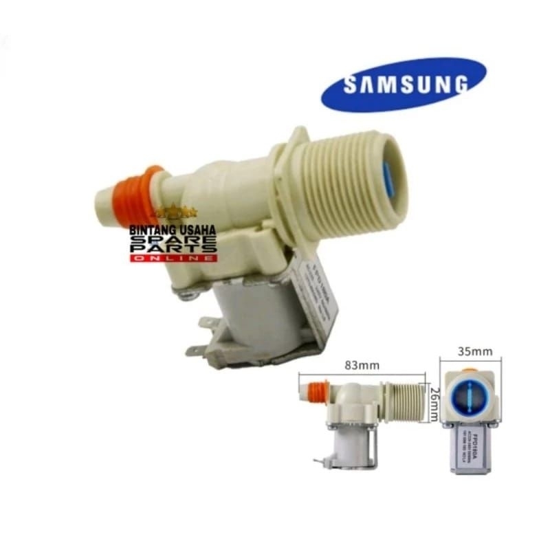 SELENOID INLET MESIN CUCI SAMSUNG / SELENOID INLET VALVE SAMSUNG