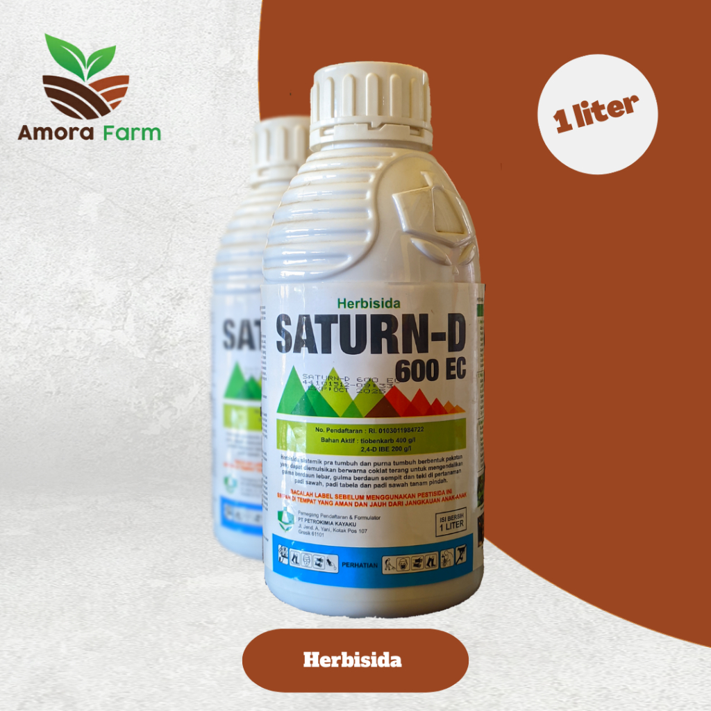 HERBISIDA SATURN-D 600EC Isi 1Liter