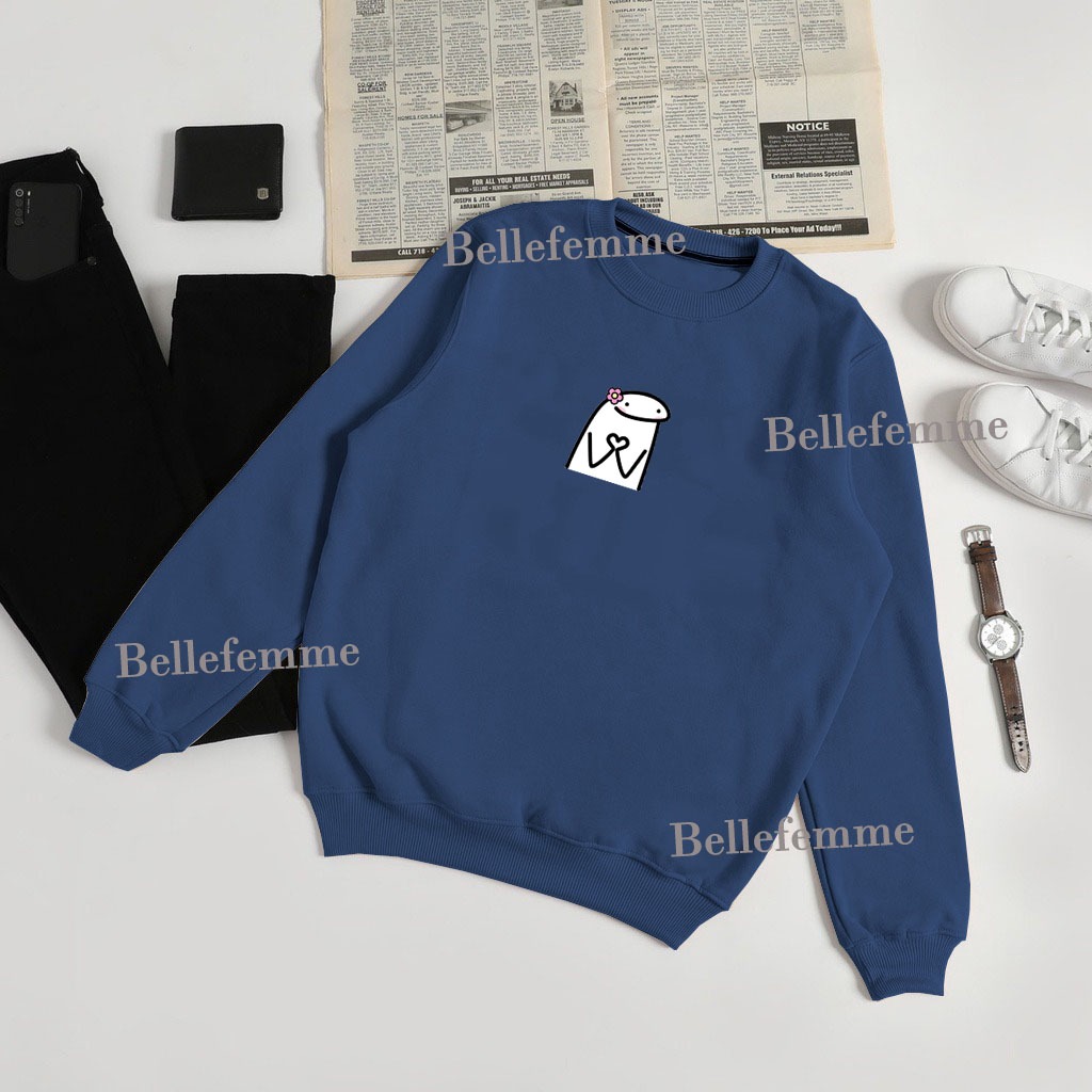 sweater cewek cowok unisex kartun de flork l xl xxl sweter cewek dewasa estetik kece abis baju other