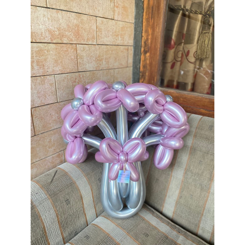 Buket Balon 8 Tangkai Pendek