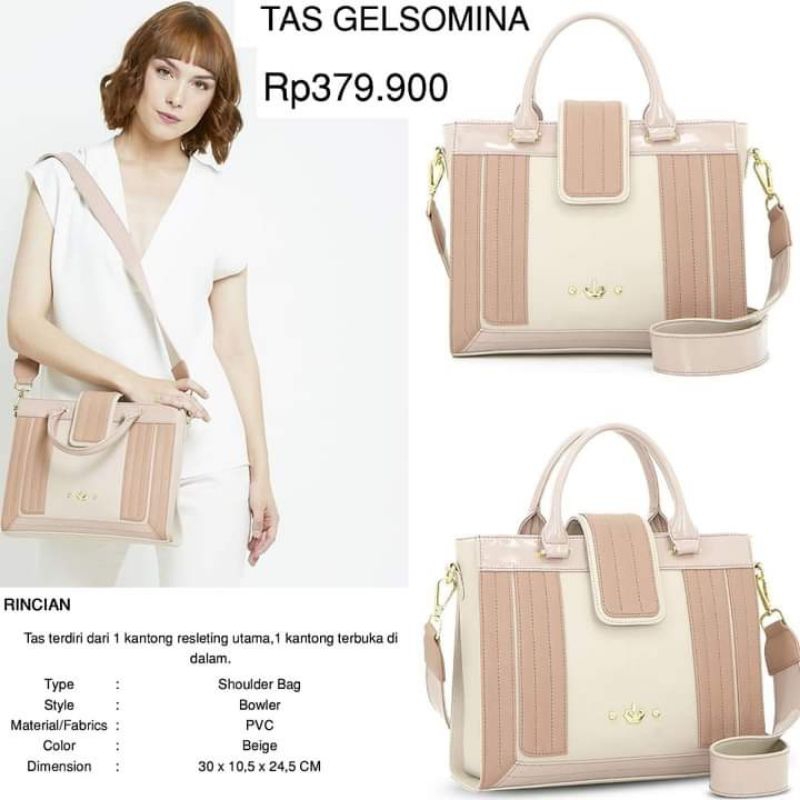 TAS WANITA GELSOMINA SOPHIE MARTIN ORIGINAL