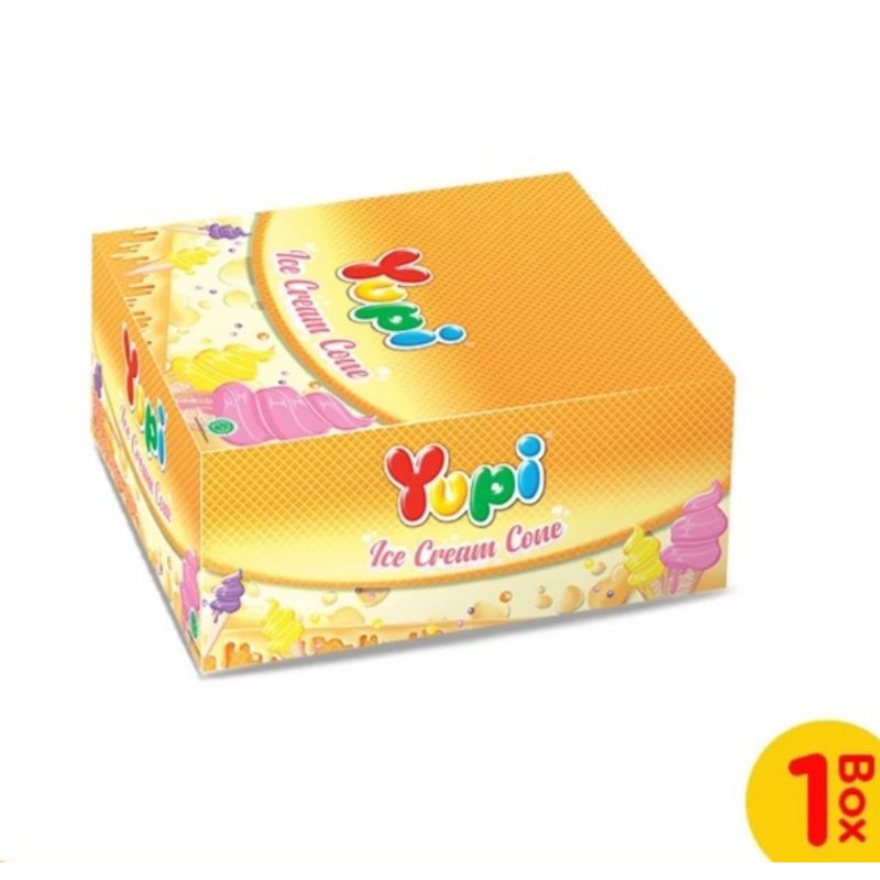 

Yupi Ice Cream Cone box