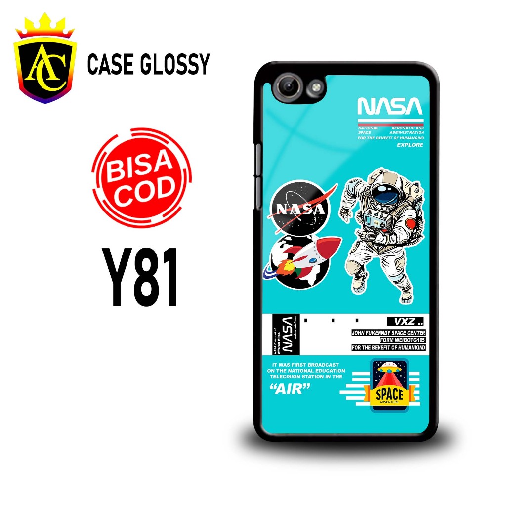 Case Vivo y81 Vivo y83 Vivo y93 Vivo y95 Vivo y91C Terbaru  - Hardcase 2d glossy - kesing hp - Hardc