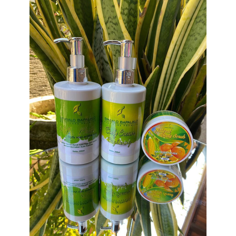 Bimbalo Paket Body Premium Gratis Lulur Bimbalo