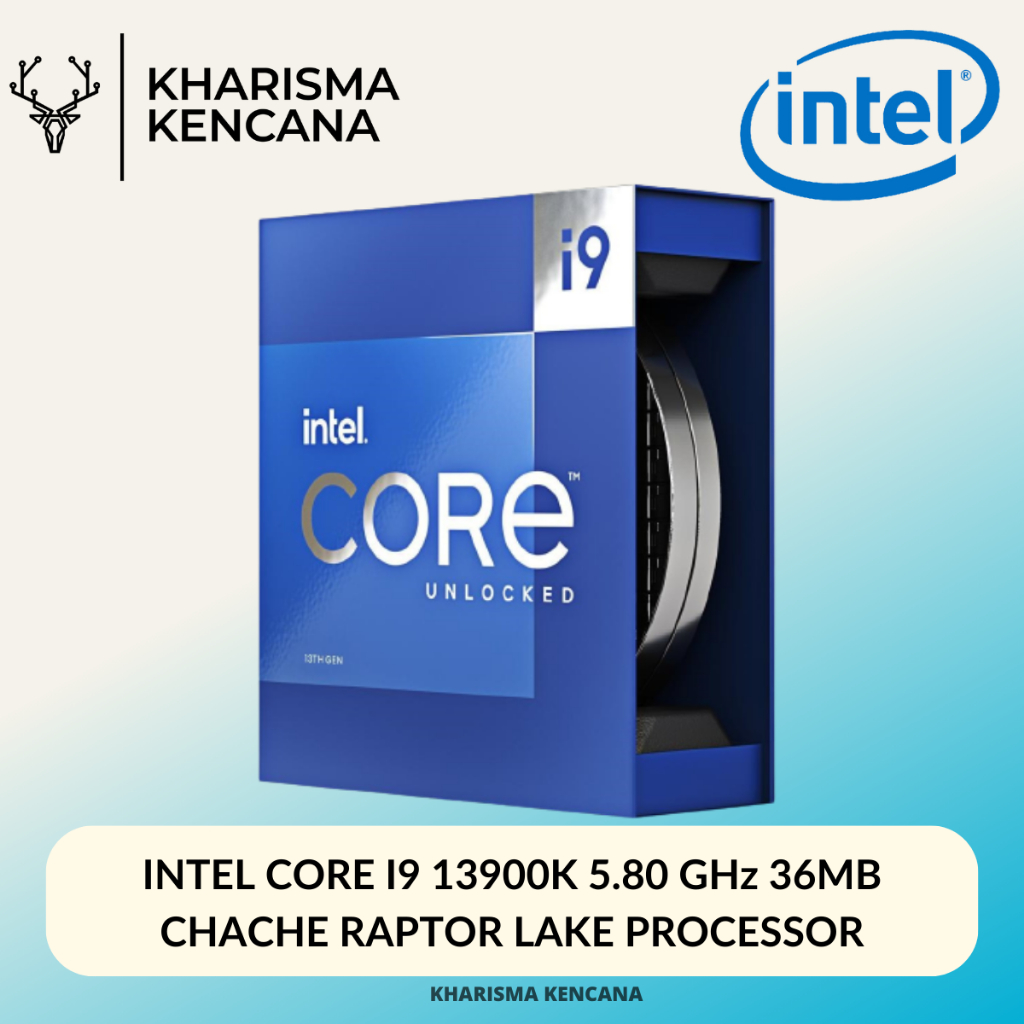 INTEL CORE I9 13900K 5.80 GHz 36MB CHACHE RAPTOR LAKE PROCESSOR