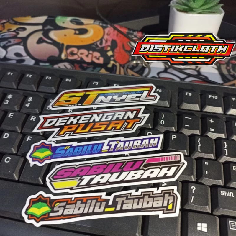 

Sticker ST Nyel Dekengan Pusat Sabilu Taubah