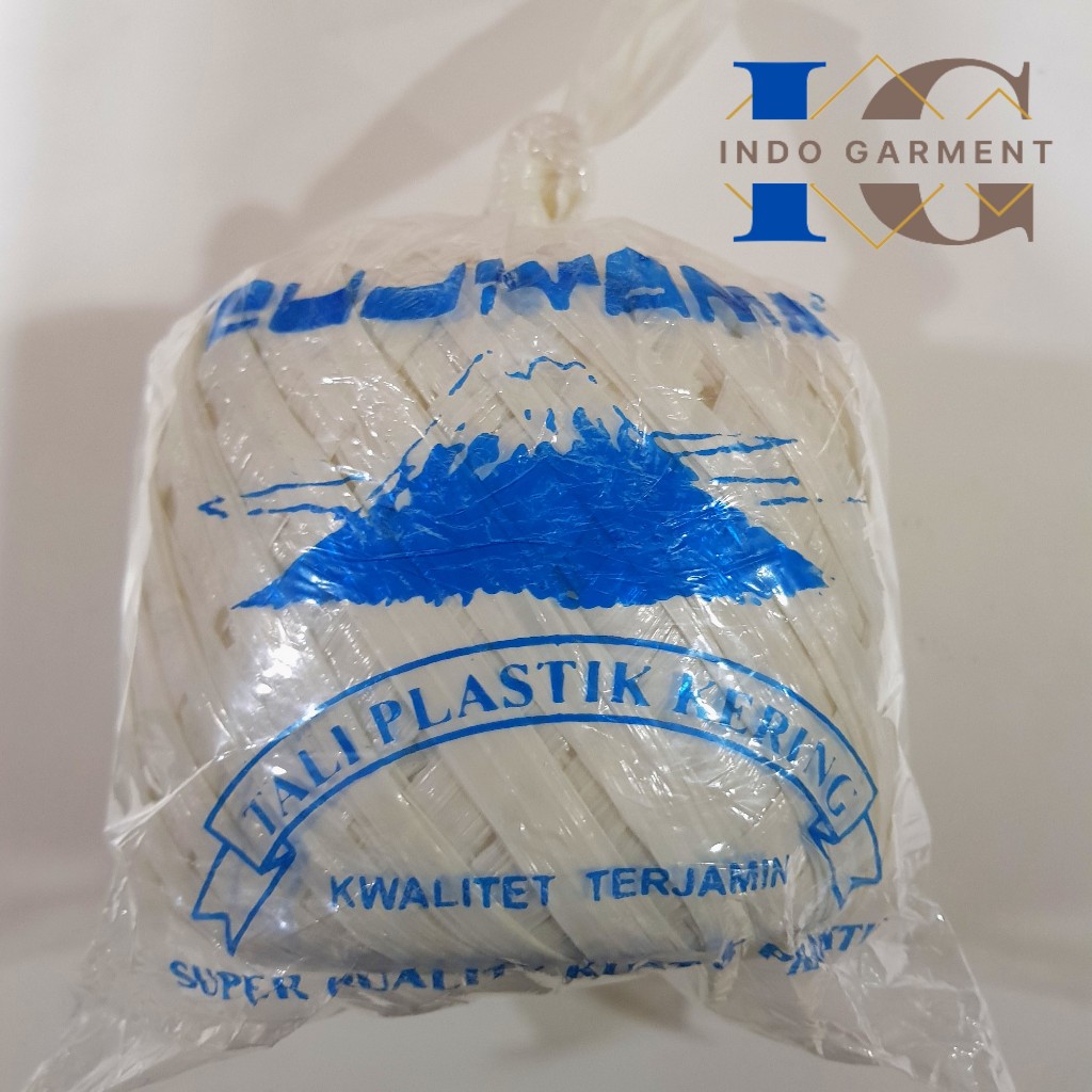 

[1 Roll] Tali Rafia Putih Merk Fujiyama 500gr Halus - Tali Rafia Tali Pengikat Putih HIGH QUALITY