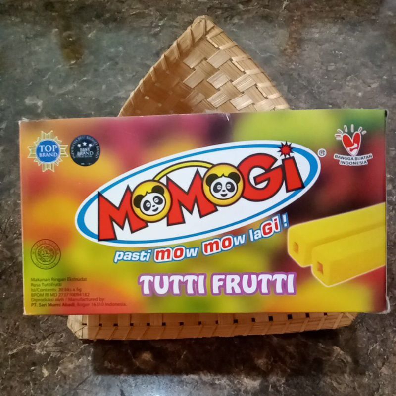 

Momogi Mow Mow Lagi TuttifFrutti/Jagung Bakar /Cokelat