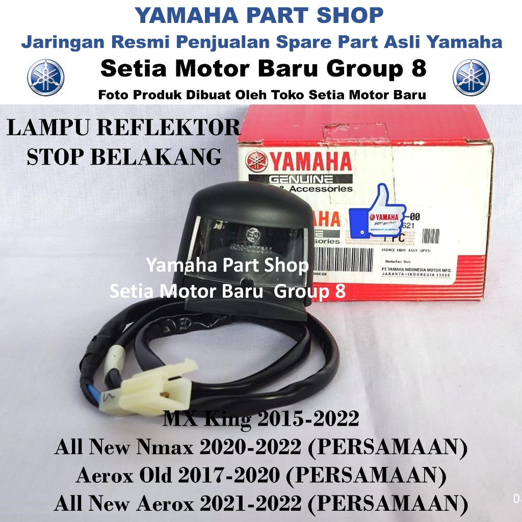 Lampu Reflektor Stop Belakang Mx King MxKing Asli Yamaha