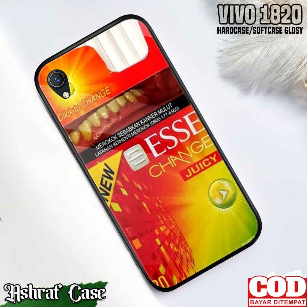 Case VIVO 1820 - Casing Hp VIVO 1820 Terbaru ( ESS ) Silikon Hp - Softcase Glass Kaca - Kondom Hp - 