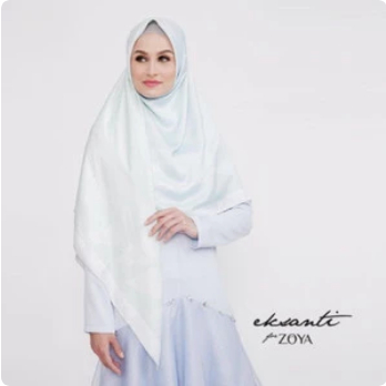 ZOYA KERUDUNG HIJAB SEGI EMPAT JUMBO MOTIF KAYANA SCARF