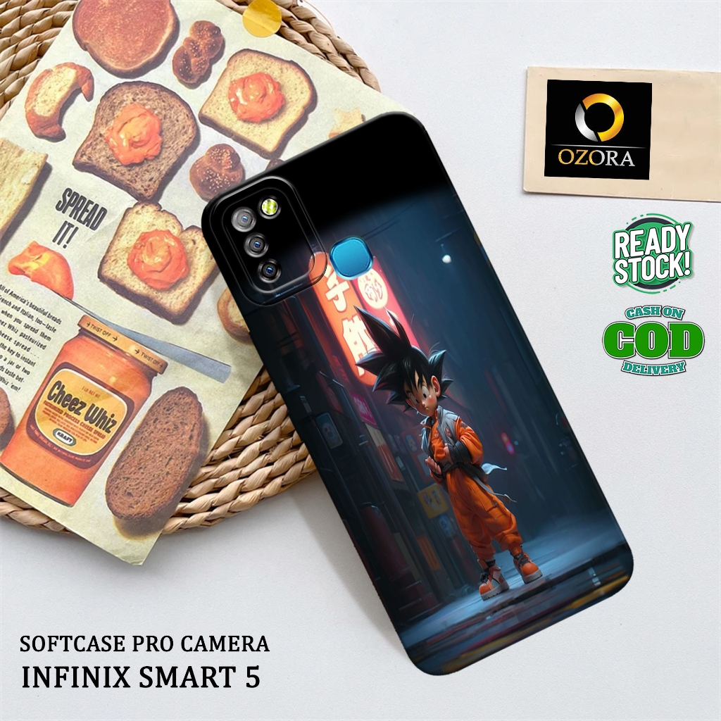 OZORA - Softcase Hp INFINIX SMART 5 Terbaru - Fashion Case ANIME - Case Hp INFINIX SMART 5 - Casing 