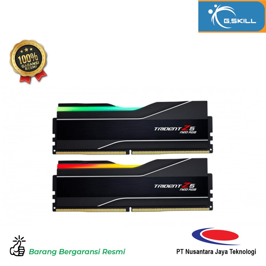 G.Skill Trident Z5 Neo RGB DDR5 64GB (2x32GB) 6000Mhz F5-6000J3238G32GX2-TZ5NR Memory Ram