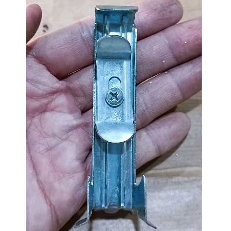 Kaki Double Bracket Batang Gorden Besi Model C. Model Lama.