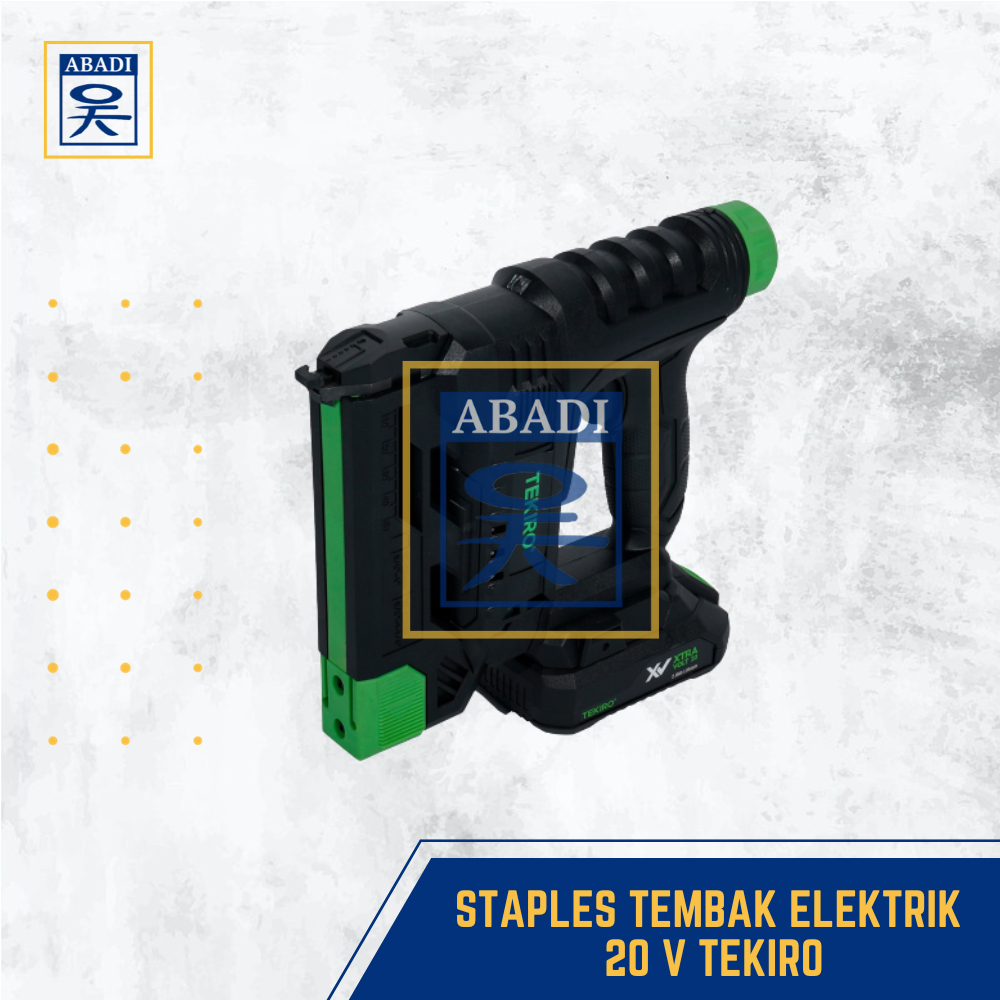 STAPLES TEMBAK ELEKTRIK 20 V TEKIRO