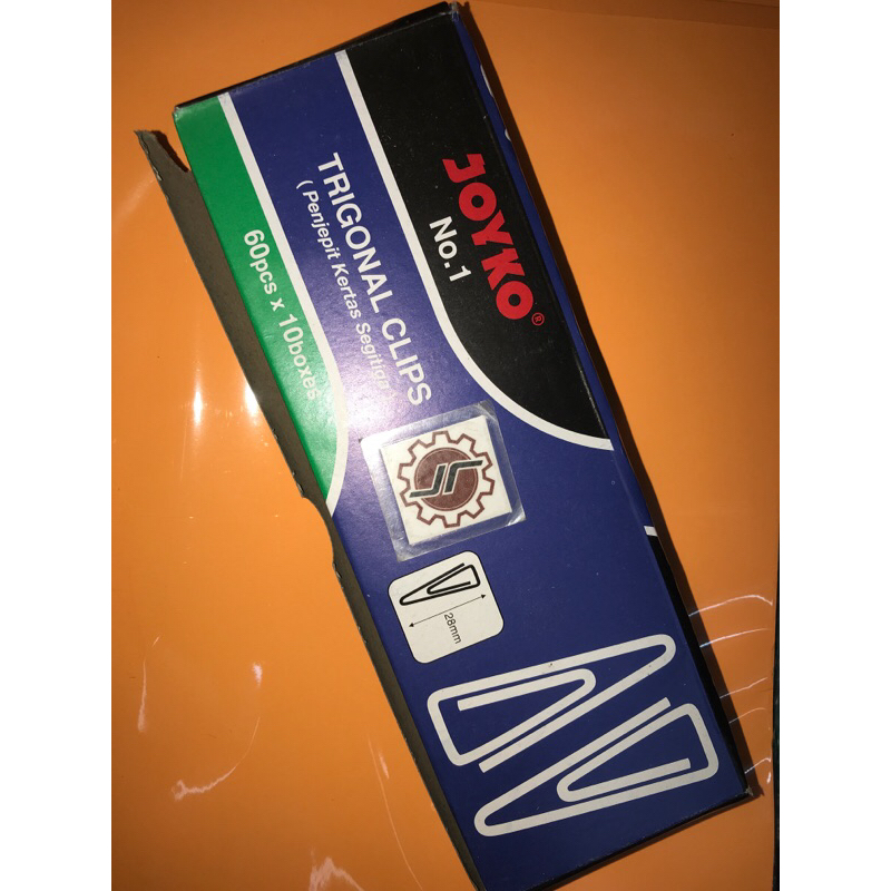 

Trigonal clip Joyko ( Paper clip Joyko )