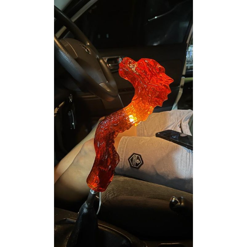 [COD] Tuas gigi variasi mobil truk pickup model naga bahan akrilik panjang 27cm keren