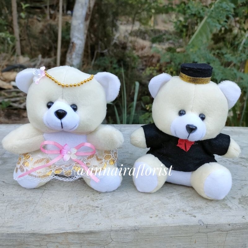 Boneka pengantin | boneka mobil pengantin| buket pengantin