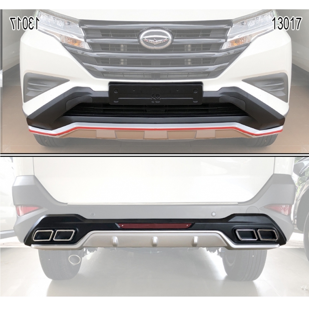 Bumper Guard Toyota Rush Terios 2018-2023 Tanduk Bumper Mobil BMTRB23