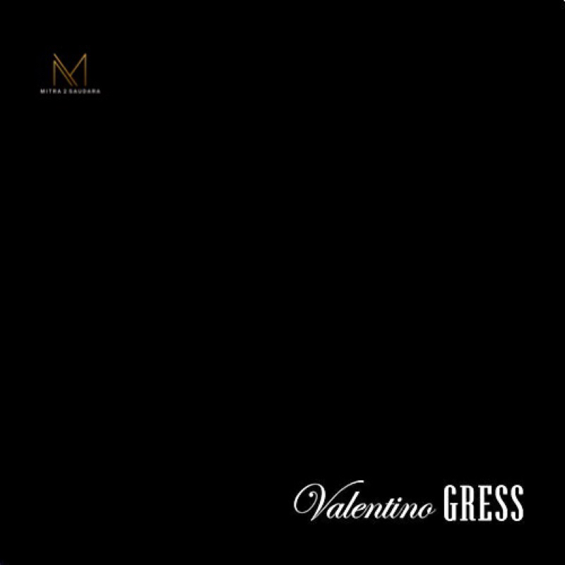 Granit lantai Valentino gress 60x60cm Pure black (hitam polos)