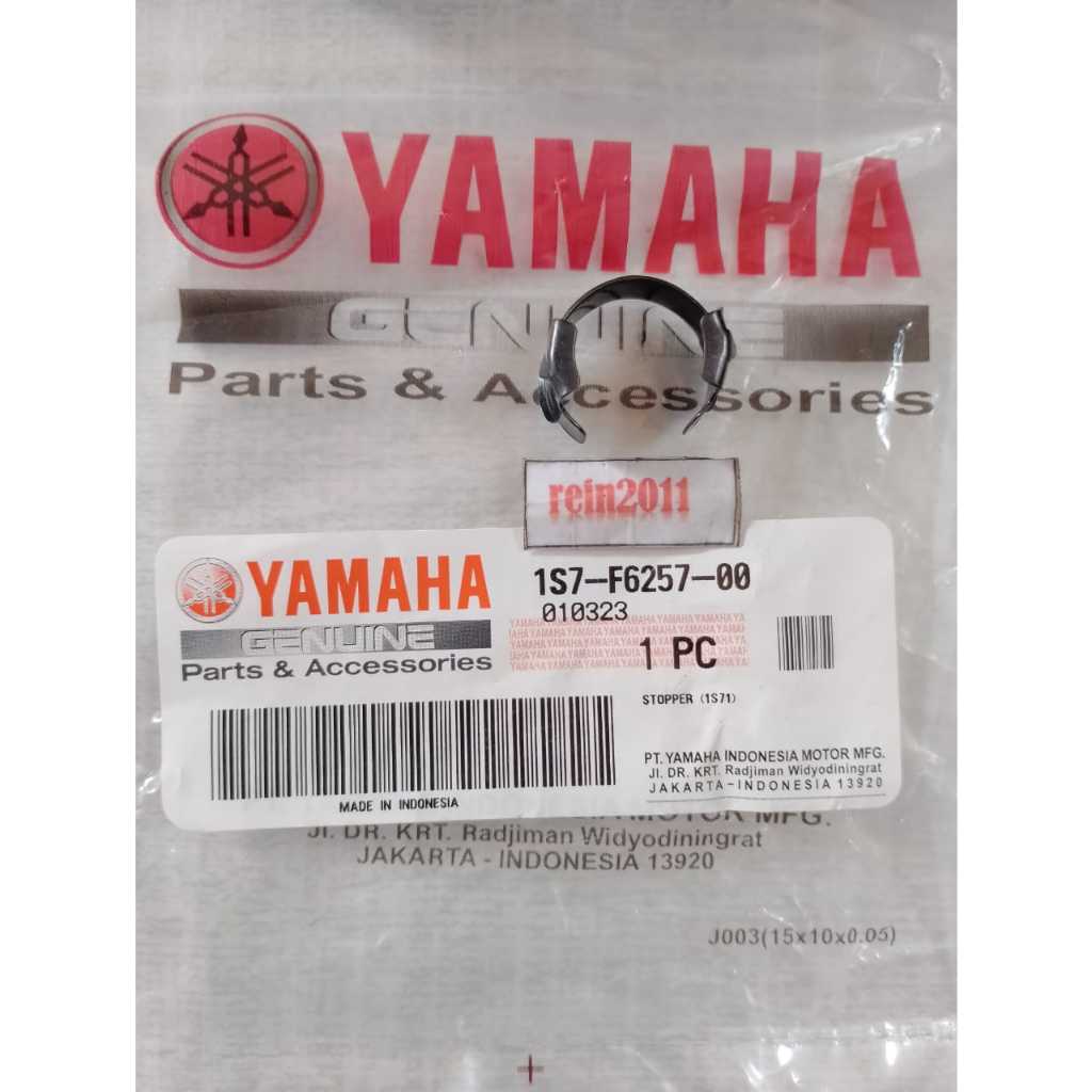 STOPPER END GRIP KLEMAN AS JALU STANG JUPITER MX NMAX MT15 MT 15 XSR 155 NEW R25 ASLI ORI YAMAHA 1S7
