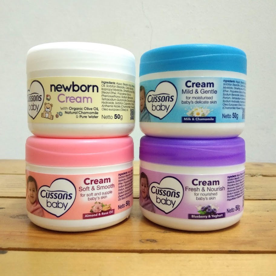 Cussons Baby Cream 50gr/Krim Lotion Bayi/Haslin Bayi/Cream Balita 50gr/cream wajah balita/bayi/Lotio
