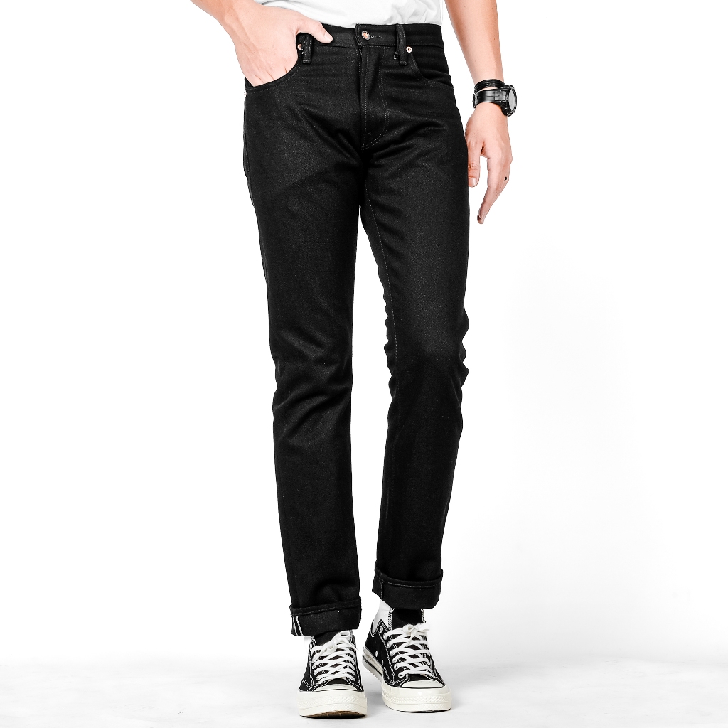 Bespoke Project - Celana Jeans Black Selvedge Denim