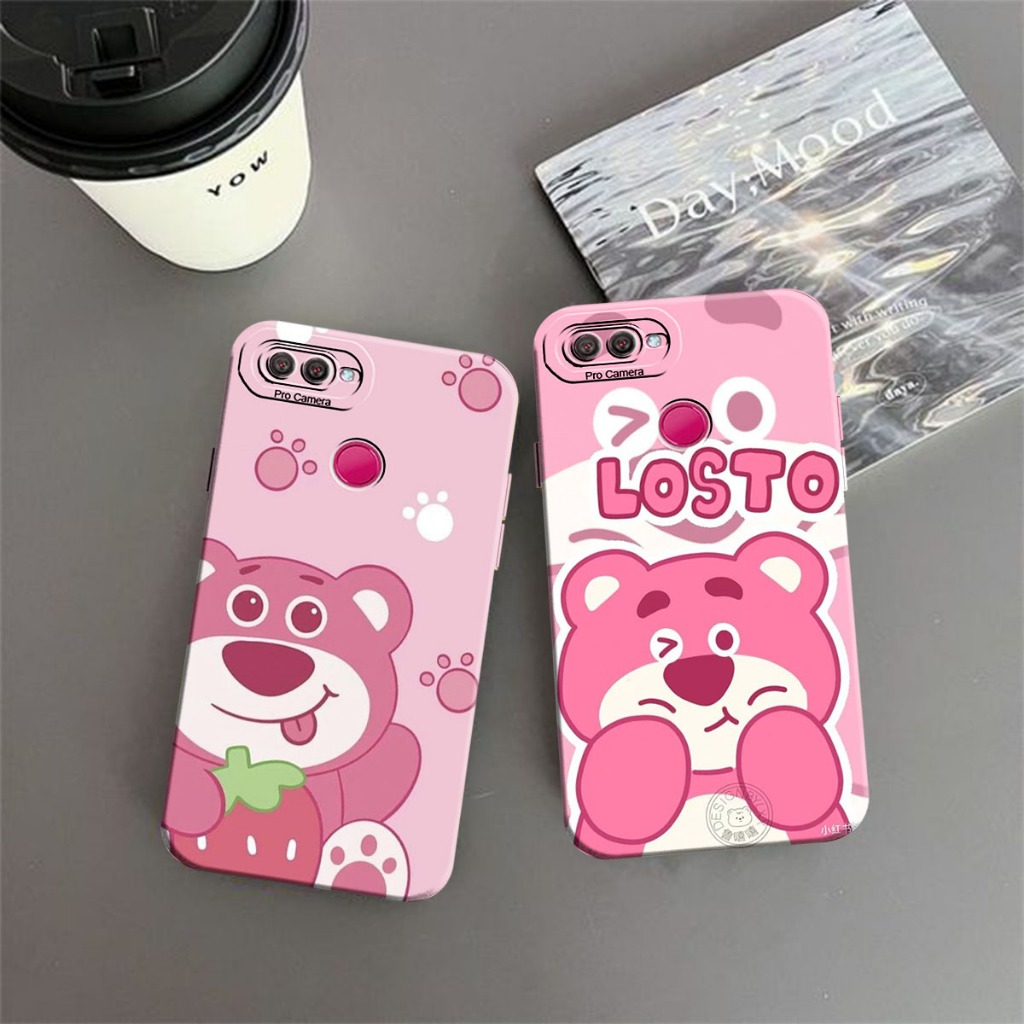 Softcase Custom Macaron Prokamera Untuk Oppo A5S / A7 2018 / A12 / A11K Motif Kartun Lotsoo Lucu Terbaru Case Hp Murah Casing Hp Oppo Case Hp Cewek Case Hp Kartun Case Hp Cewek