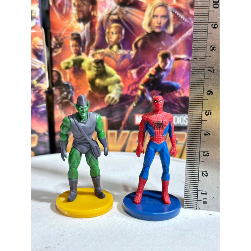 Mini Figure Spiderman Set 2 Pcs / Topper Kue