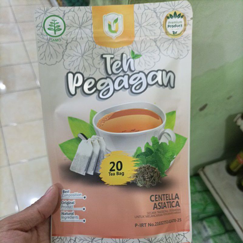 

Teh Celup Pegagan isi 20 tea bag Mencegah pikun dan mencerdaskan otak