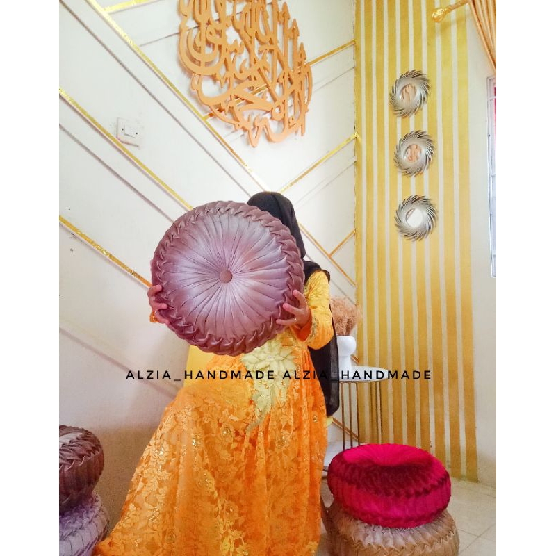 Bantal sofa bulat/bantal duduk mewah premium