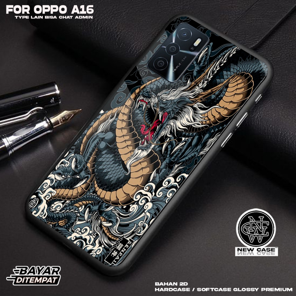 Case OPPO A16 - Casing Hp OPPO A16 Terbaru 2023 Newcase [ NAGA] Silikon Hp Mewah - Kesing Hp OPPO A1