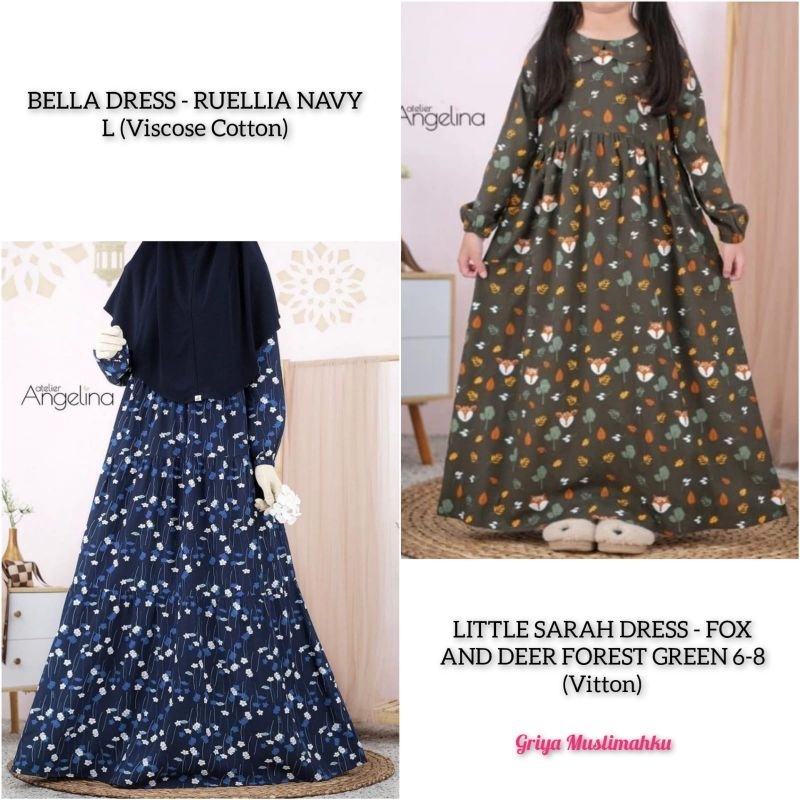 LITTLE SARAH - BELLA DRESS BY ATELIER ANGELINA
