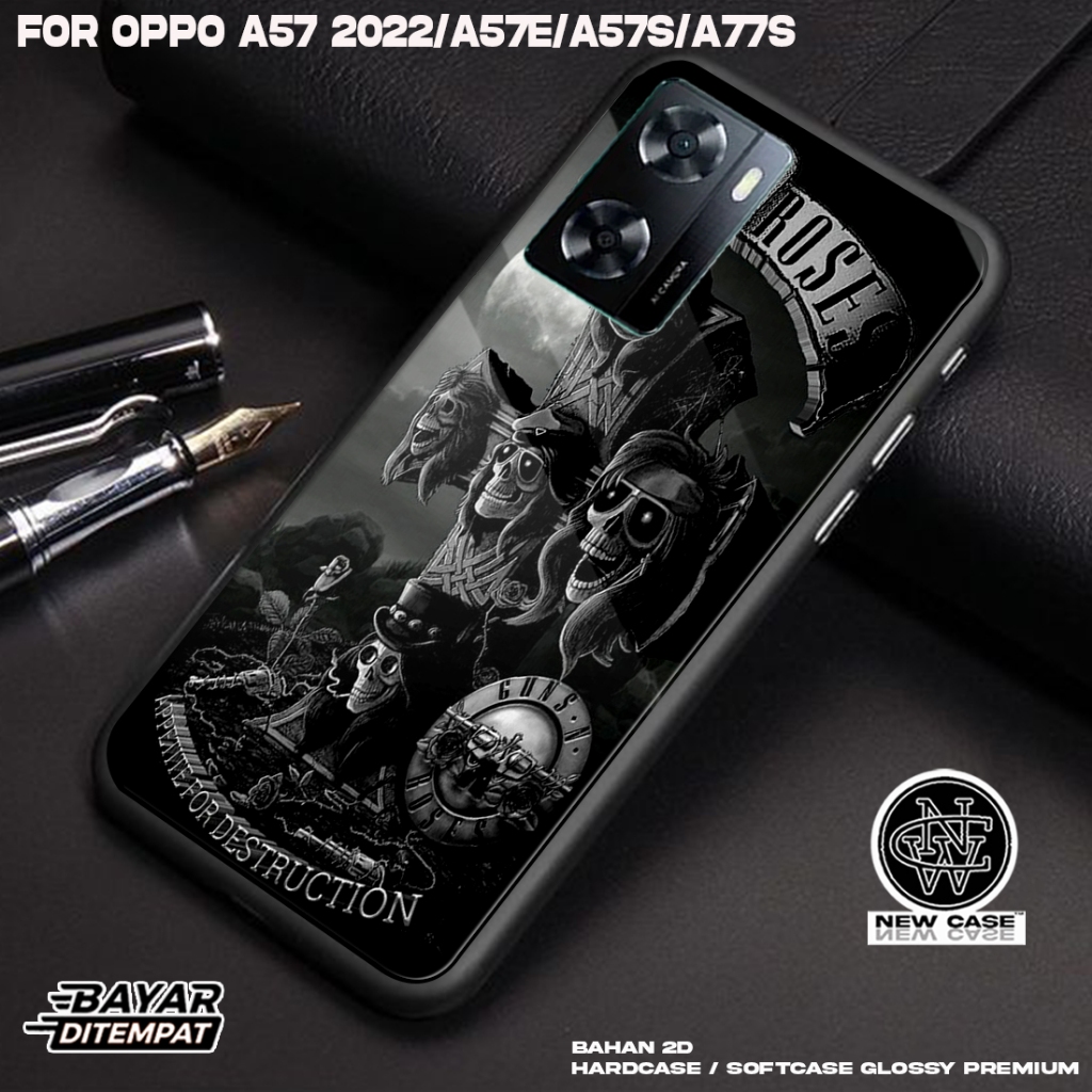 Case OPPO A57 2022 A57E A57S A77S - Casing Hp Terbaru 2023 Newcase [ BAND] Silikon Hp Mewah - Kesing