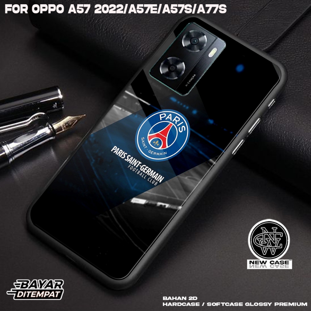 Case OPPO A57 2022 A57E A57S A77S - Casing Hp Terbaru 2023 Newcase [ BOLAMIX] Silikon Hp Mewah - Kes