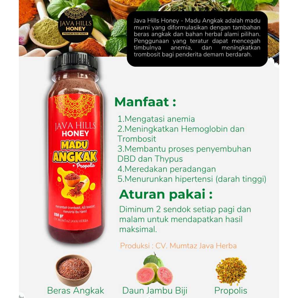 

Madu Premium Java Hills Angkak