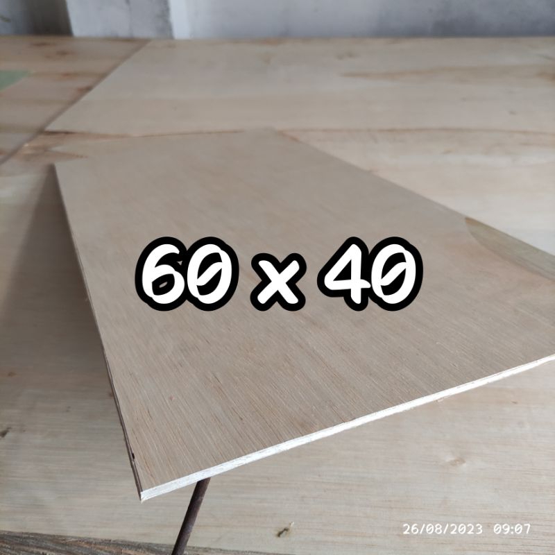 Triplek 3mm Alba 60x40