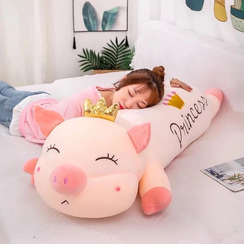 Boneka Babi Pig Princess Import Lembut Besar Empuk