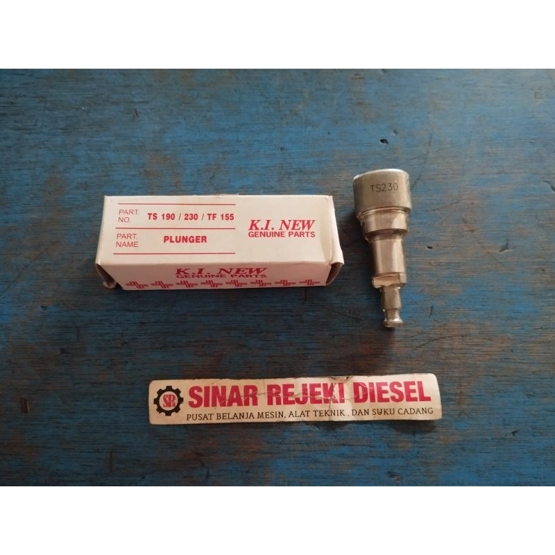 Plunger Plunyer Isi Bospom Pompa Solar Mesin Yanmar TS190 TS230 TF155