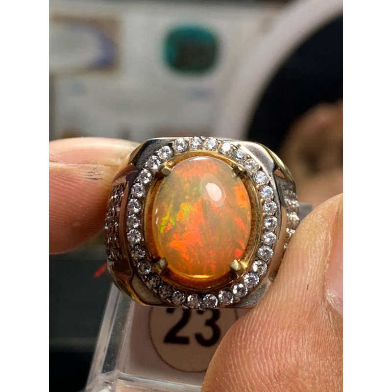 Natural Crystal Opal Full Jarong ( Ethiopia NTD ) “MEMO CGL”