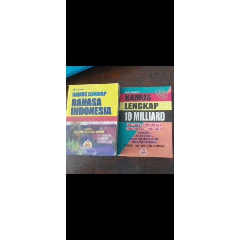 Kamus Lengkap Bahasa Indonesia-Bahasa Inggris Kecil