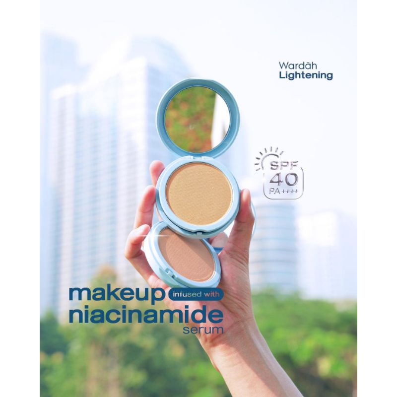 Wardah Lightening Powder Foundation Light Feel | Wardah Refill Lightening Powder Foundation Light Fe