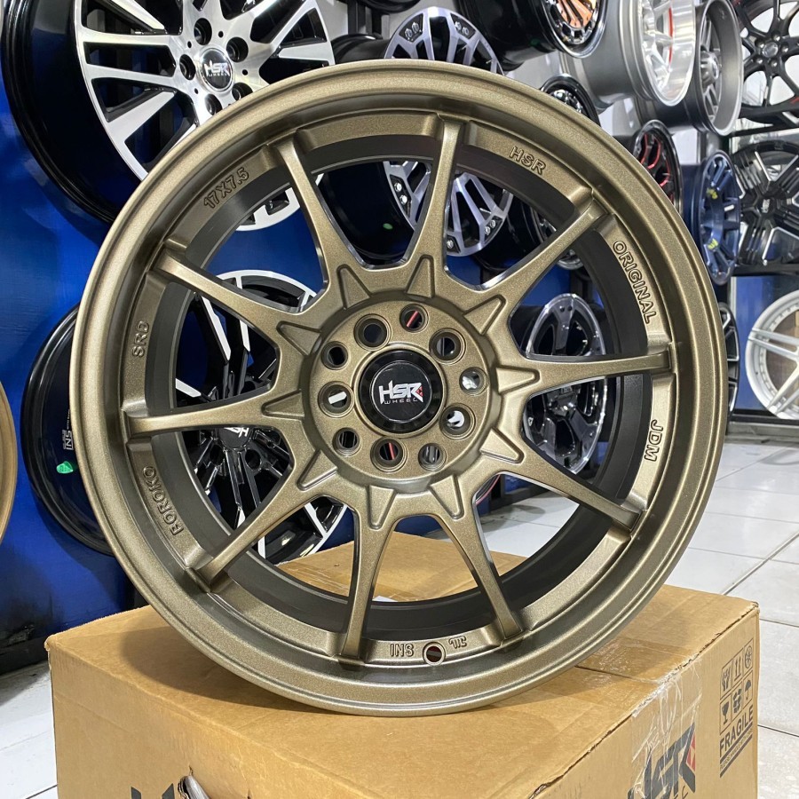 Velg Mobil R17 Ce28  HSR Cocok Untuk Xpander Ertiga Civic Innova Ertiga Rush Terios Camry