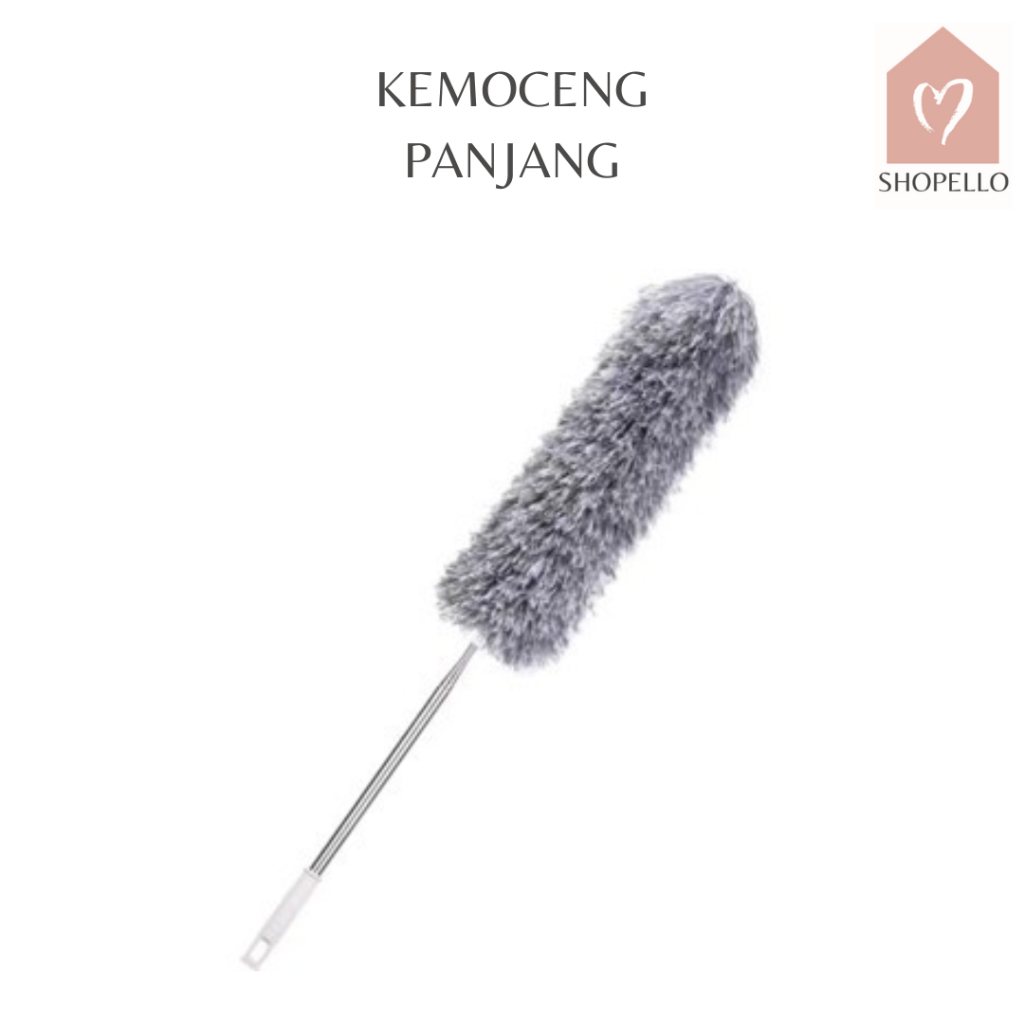 Shopello Kemoceng Panjang Pembersih Langit Rumah Kemoceng Microfiber Kemoceng Panjang Kemoceng Bulu