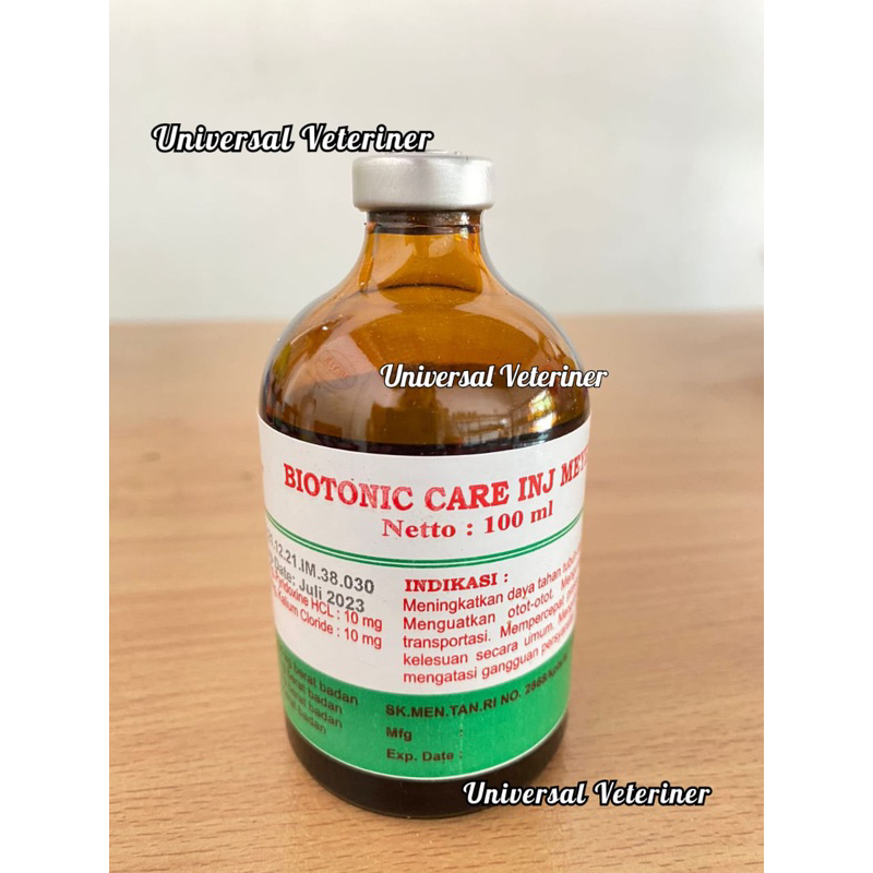 Biotonic Meyer- Penguat Otot, Syaraf, Kram, stamina dan kelesuan Hewan